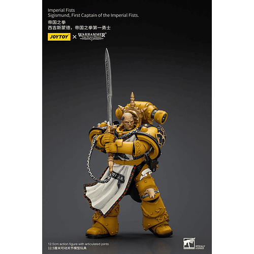 Imperial Fists Sigismund Primer Capitán de los Puños Imperiales 5