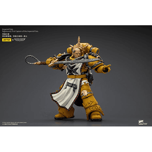 Imperial Fists Sigismund Primer Capitán de los Puños Imperiales 6