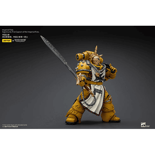 Imperial Fists Sigismund Primer Capitán de los Puños Imperiales 7