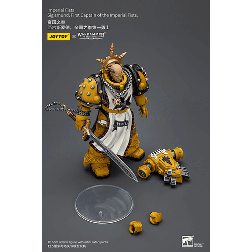 Imperial Fists Sigismund Primer Capitán de los Puños Imperiales 8