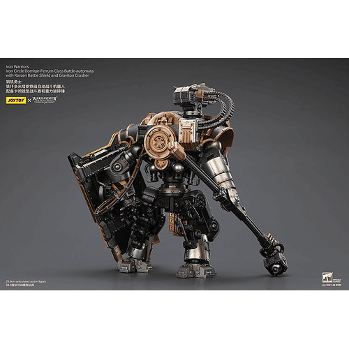 Iron Warriors Círculo de Hierro Autómatas de Batalla Clase Domitar-Ferrum con Escudo de Batalla Karceri 2