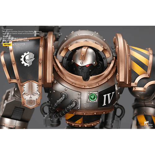 Iron Warriors Círculo de Hierro Autómatas de Batalla Clase Domitar-Ferrum con Escudo de Batalla Karceri 9