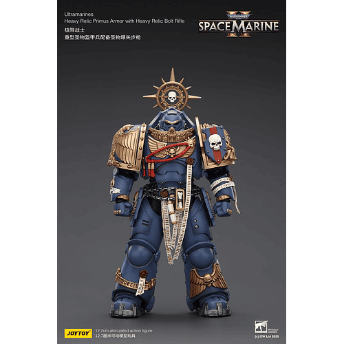 Ultramarines Armadura Primus Reliquia Pesada con Rifle Bólter  2