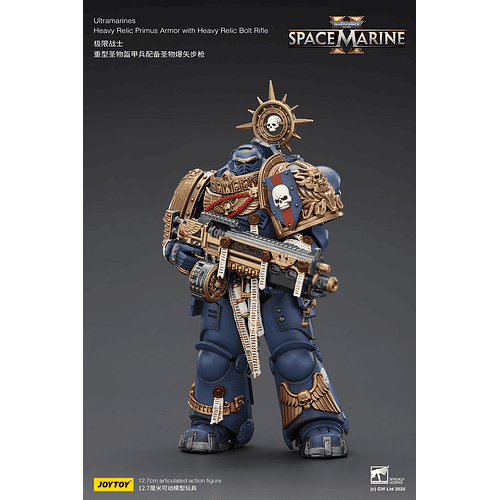 Ultramarines Armadura Primus Reliquia Pesada con Rifle Bólter  4