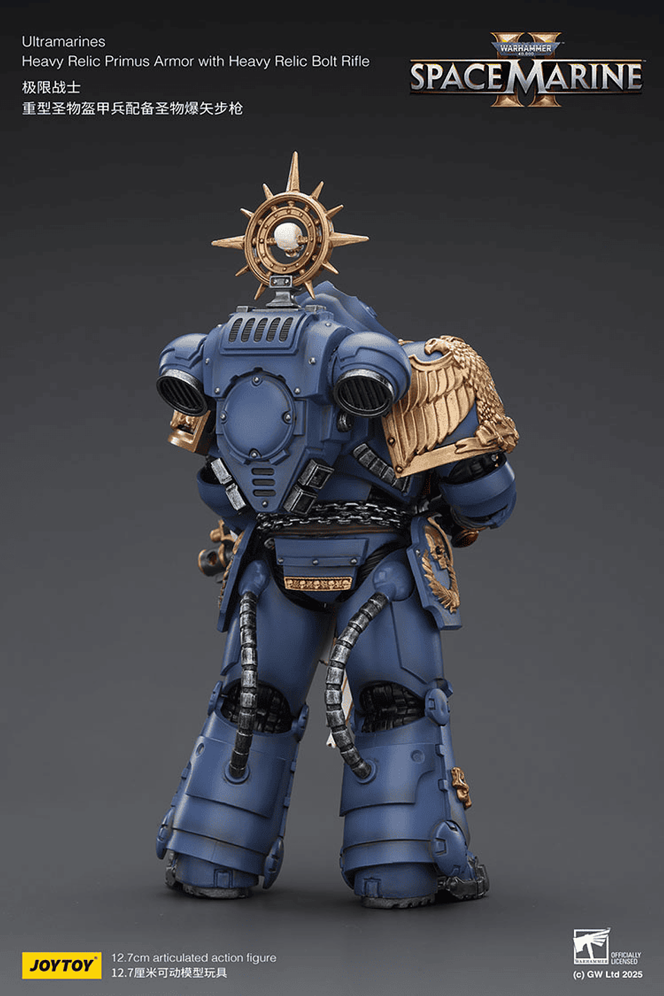 Ultramarines Armadura Primus Reliquia Pesada con Rifle Bólter  5