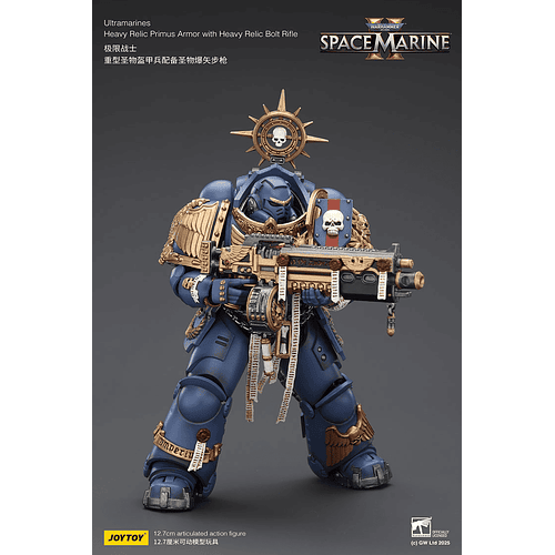 Ultramarines Armadura Primus Reliquia Pesada con Rifle Bólter  7