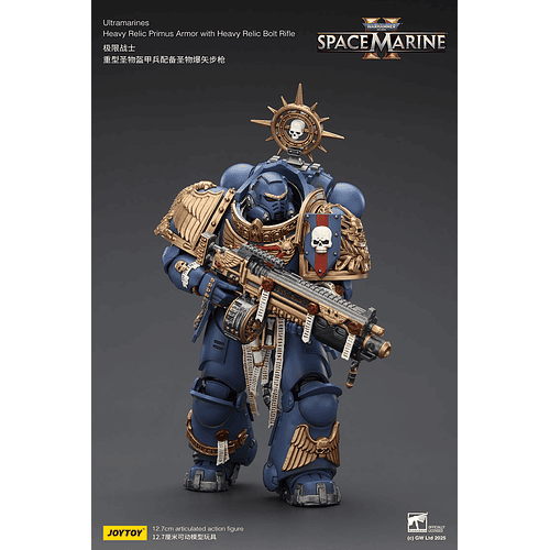 Ultramarines Armadura Primus Reliquia Pesada con Rifle Bólter  8
