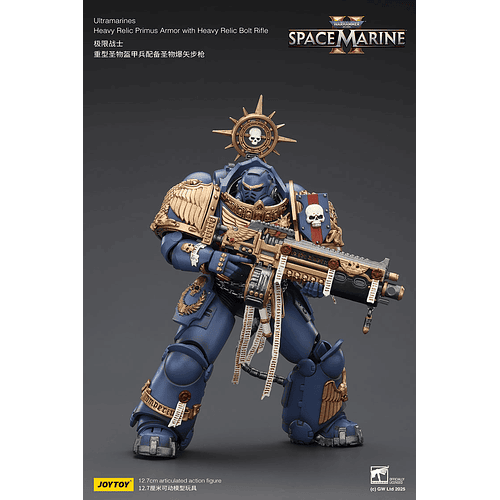 Ultramarines Armadura Primus Reliquia Pesada con Rifle Bólter  9