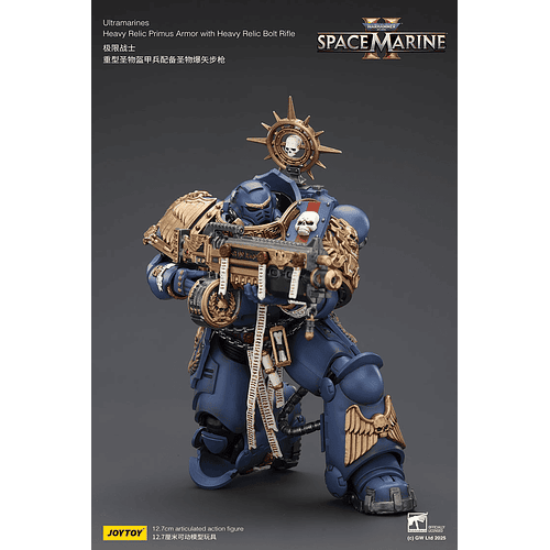 Ultramarines Armadura Primus Reliquia Pesada con Rifle Bólter  10