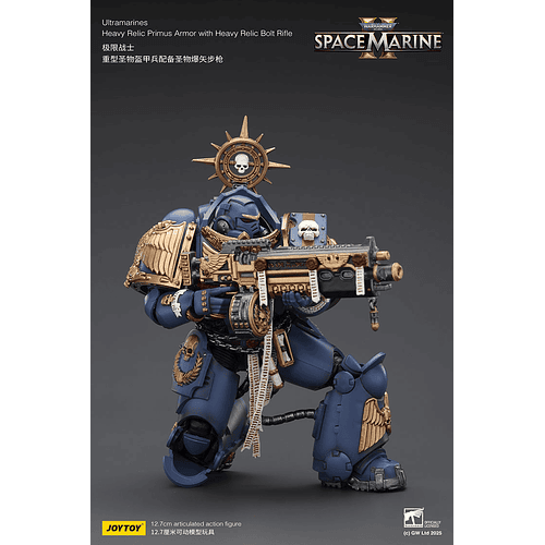 Ultramarines Armadura Primus Reliquia Pesada con Rifle Bólter  11