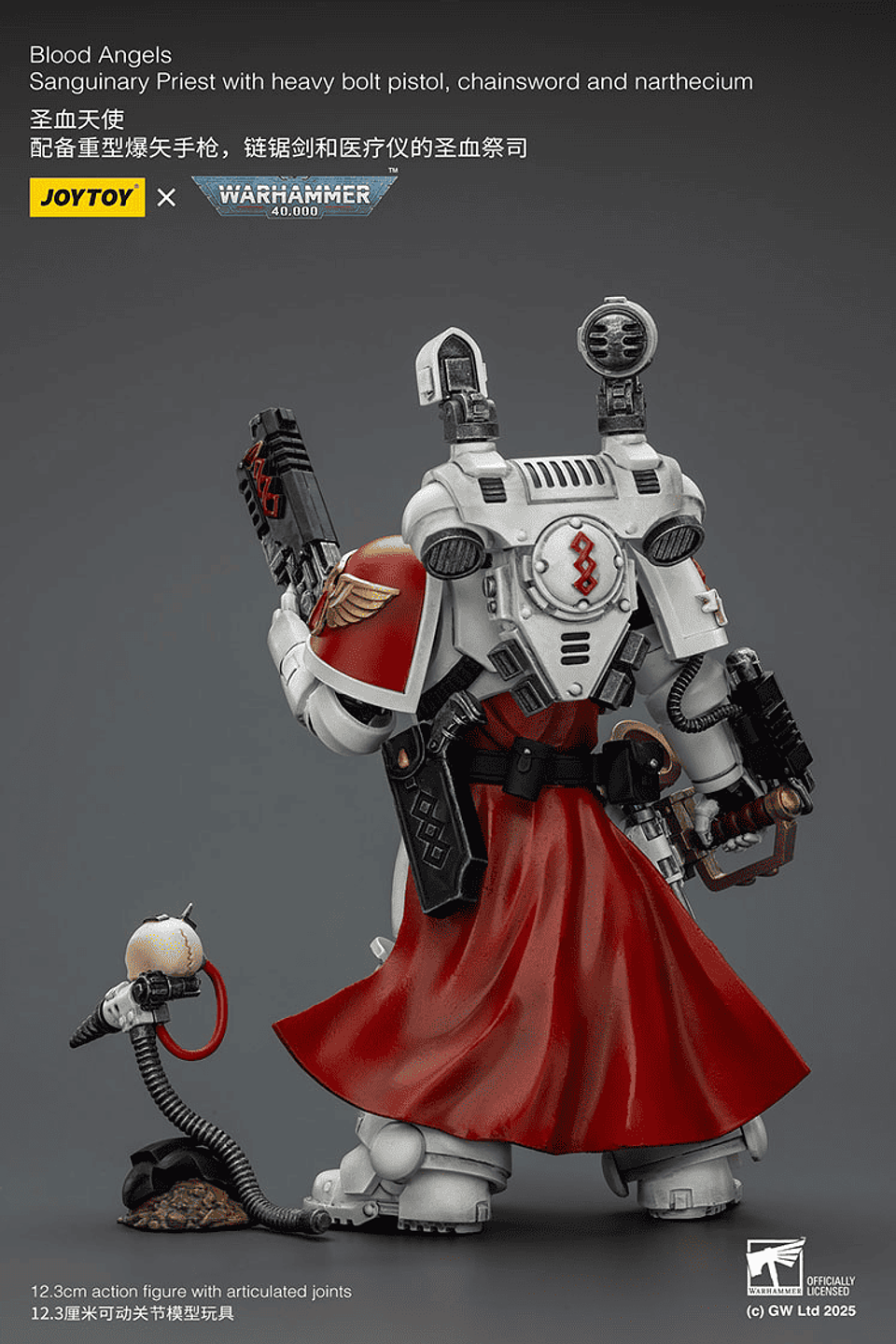 Blood Angels Sacerdote Sanguinario con Pistola Bólter Pesada, Espada Sierra y Nartecium 3