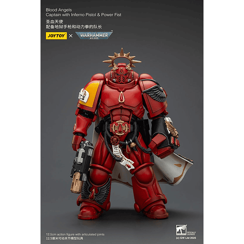 Blood Angels Capitán con Pistola Infernal y Puño de Combate 2