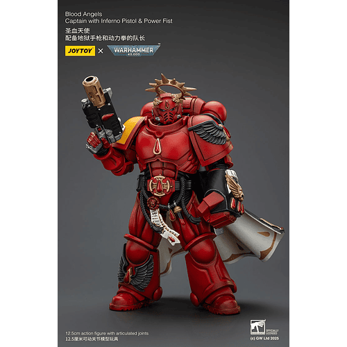 Blood Angels Capitán con Pistola Infernal y Puño de Combate 4