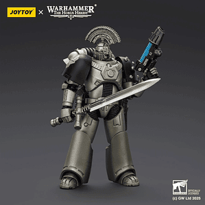 Iron Warriors Sargento Táctico MKVI con Espada de Energía y Pistola de Plasma