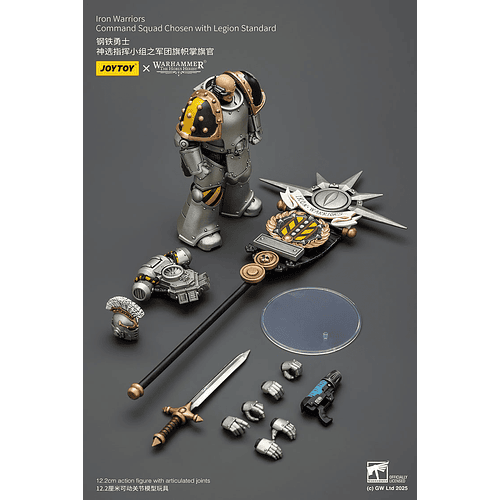 Iron Warriors Estandarte de la Legión 10