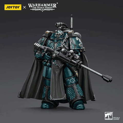 Alpha Legion Éxodo  'The One who is Many' con Rifle de Francotirador y Daga de Poder
