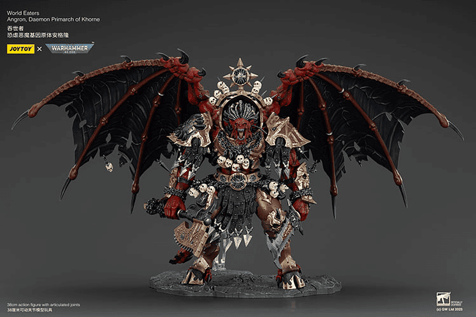 World Eaters Primarca Angron Demonio de Khorne 10