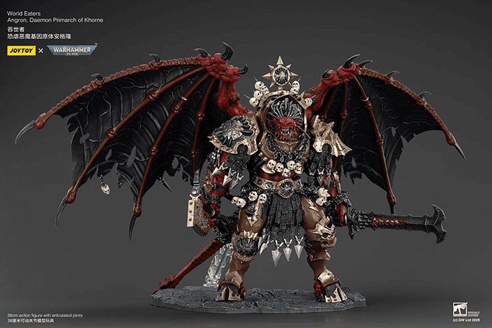 World Eaters Primarca Angron Demonio de Khorne 12