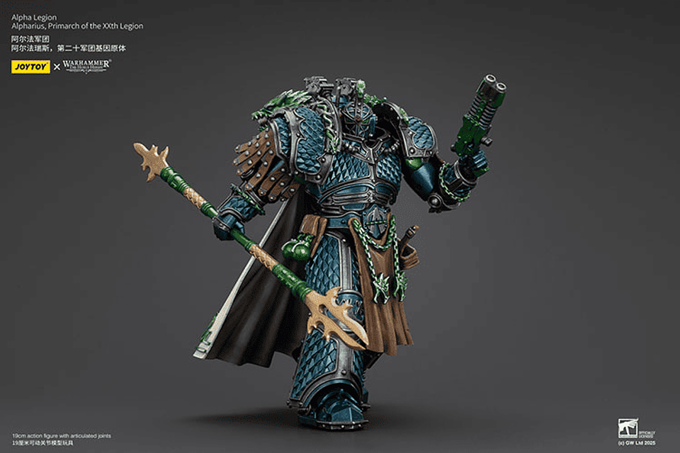 Alpha Legion Alpharius Primarca de la XX Legión 5