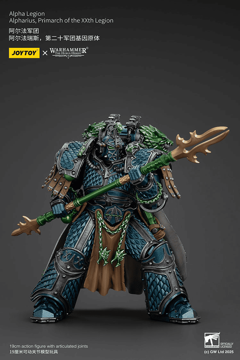 Alpha Legion Alpharius Primarca de la XX Legión 6