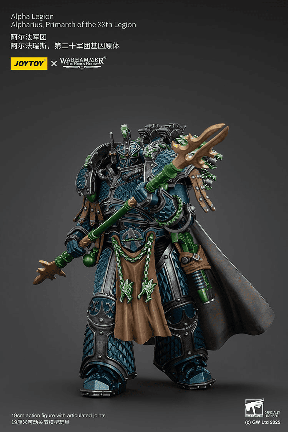 Alpha Legion Alpharius Primarca de la XX Legión 7
