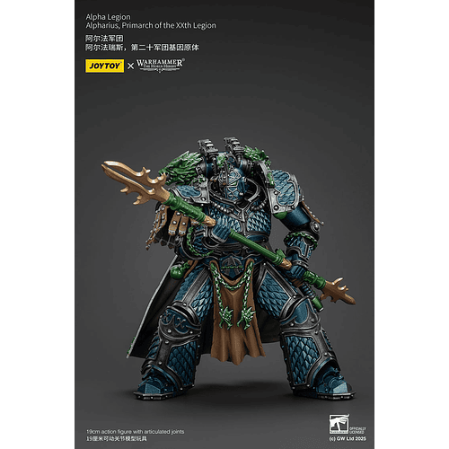Alpha Legion Alpharius Primarca de la XX Legión 10