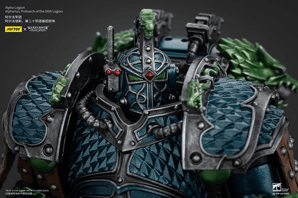 Alpha Legion Alpharius Primarca de la XX Legión 11