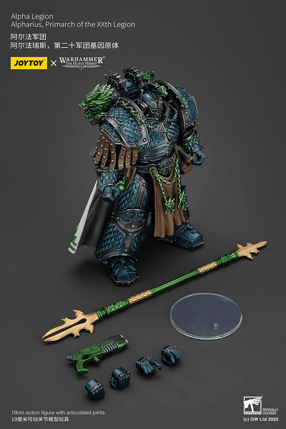 Alpha Legion Alpharius Primarca de la XX Legión 12