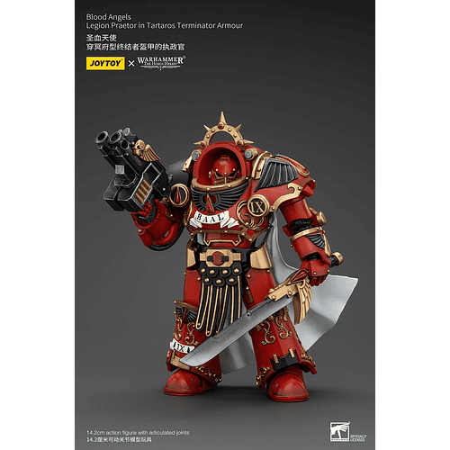 Blood Angels Pretor de la Legión con Armadura de Exterminador de Tártaro 2