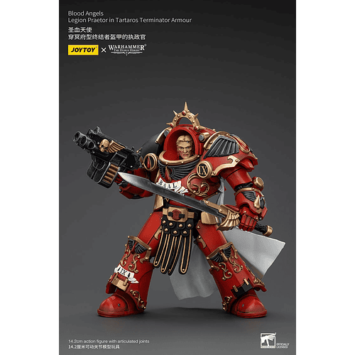 Blood Angels Pretor de la Legión con Armadura de Exterminador de Tártaro 4