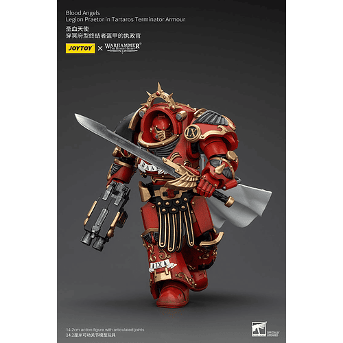 Blood Angels Pretor de la Legión con Armadura de Exterminador de Tártaro 5