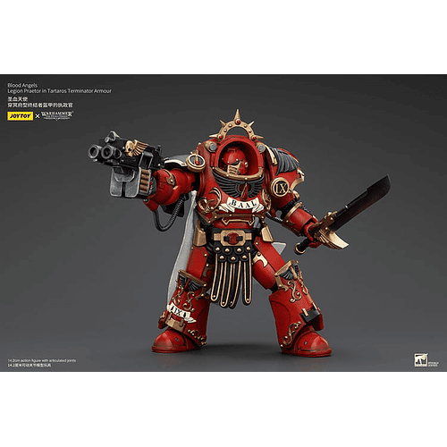 Blood Angels Pretor de la Legión con Armadura de Exterminador de Tártaro 6