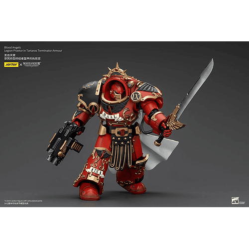 Blood Angels Pretor de la Legión con Armadura de Exterminador de Tártaro 7