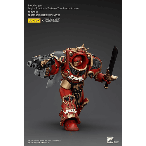 Blood Angels Pretor de la Legión con Armadura de Exterminador de Tártaro 8