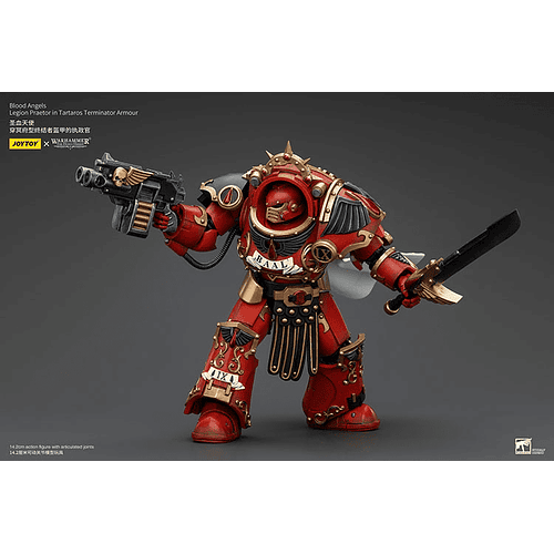 Blood Angels Pretor de la Legión con Armadura de Exterminador de Tártaro 9