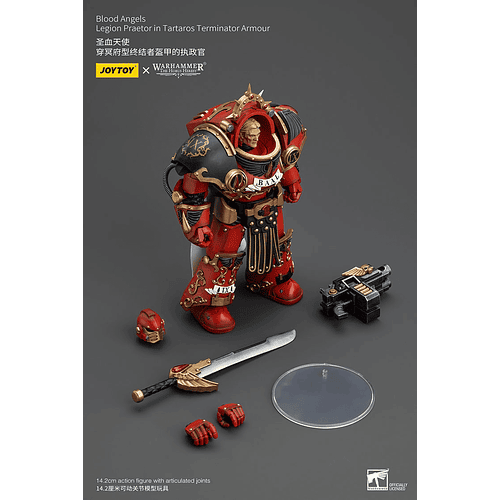 Blood Angels Pretor de la Legión con Armadura de Exterminador de Tártaro 10