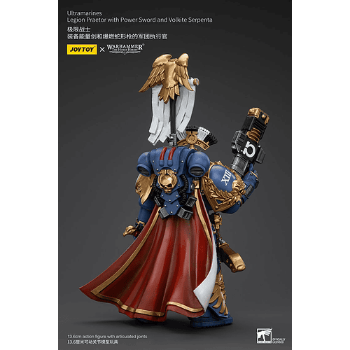 Ultramarines Pretor de la Legión con Espada de Energía y Serpenta Volkite 3