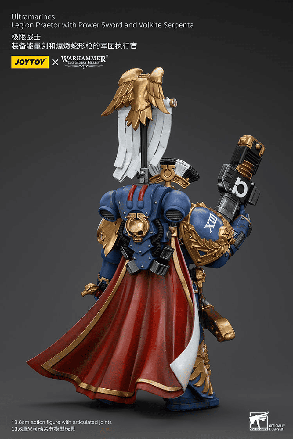 Ultramarines Pretor de la Legión con Espada de Energía y Serpenta Volkite 3