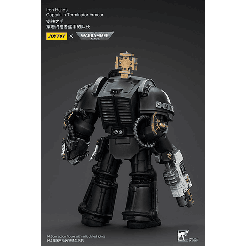 Iron Hands Capitán con Armadura de Terminator 3