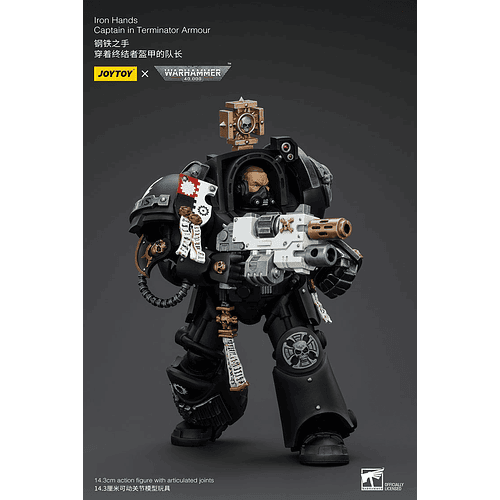 Iron Hands Capitán con Armadura de Terminator 5