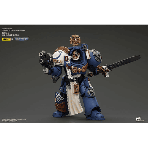Ultramarines Capitán con Armadura de Exterminador  4
