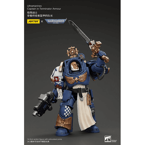 Ultramarines Capitán con Armadura de Exterminador  7