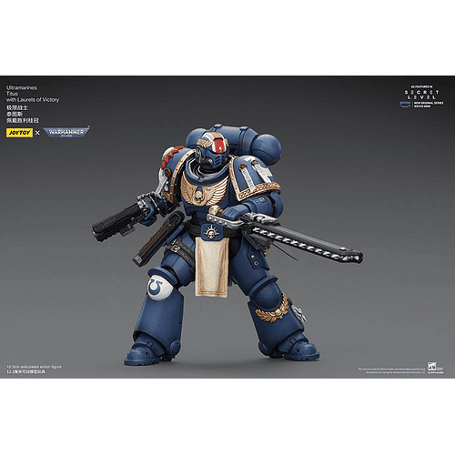 Ultramarines Titus con Laureles de la Victoria 7