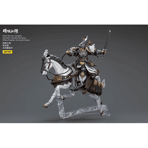 Dark Source JiangHu Imperio Hanland del Norte Pluma Blanca Campo de Nieve Caballería de Tiro con Arco 2
