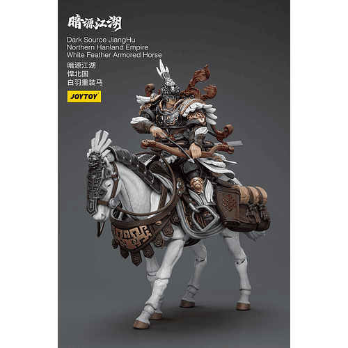Dark Source JiangHu Imperio Hanland del Norte Pluma Blanca Campo de Nieve Caballería de Tiro con Arco 3