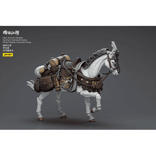 Dark Source JiangHu Imperio Hanland del Norte Pluma Blanca Campo de Nieve Caballería de Tiro con Arco 8
