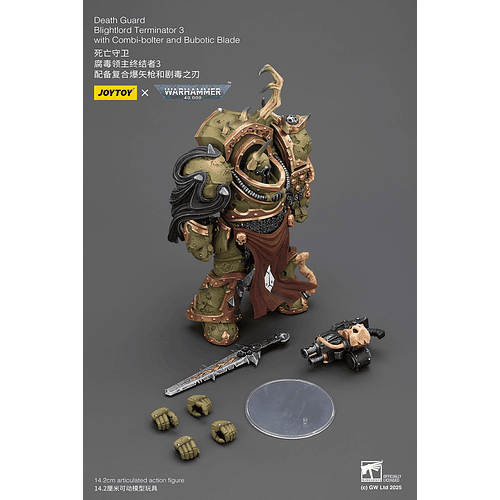 Death Guard Escuadrón de Exterminadores Señor de la Plaga 12