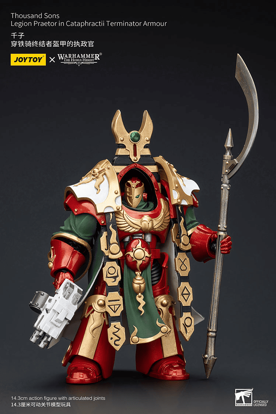 Thousand Sons Pretor de la Legión con Armadura de Exterminador Catafractos 2