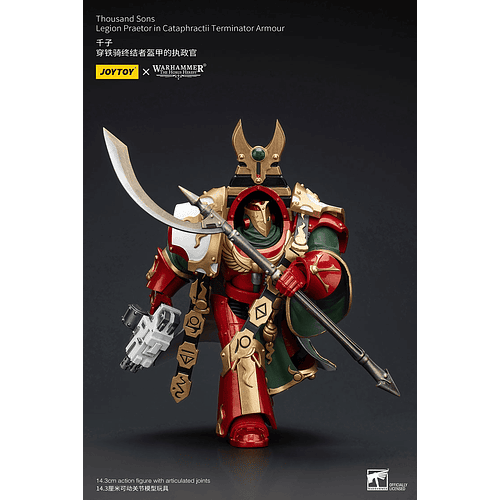 Thousand Sons Pretor de la Legión con Armadura de Exterminador Catafractos 5