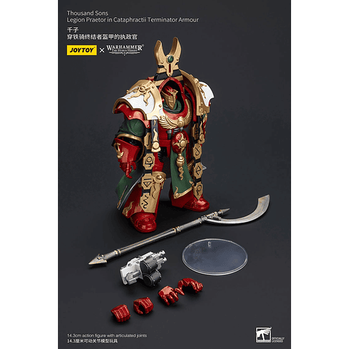 Thousand Sons Pretor de la Legión con Armadura de Exterminador Catafractos 8
